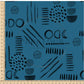 PREORDER - Neutral Abstract Black on Peacock - 1567 - Choose Your Base