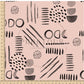 PREORDER - Neutral Abstract Black on Petal - 1568 - Choose Your Base