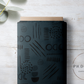 PREORDER - Neutral Abstract Black on Stone - 1579 - Choose Your Base