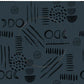 PREORDER - Neutral Abstract Black on Stone - 1579 - Choose Your Base