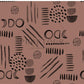 PREORDER - Neutral Abstract Black on Taupe - 1581 - Choose Your Base