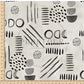 PREORDER - Neutral Abstract Black on Watercolor Bone - 1588 - Choose Your Base