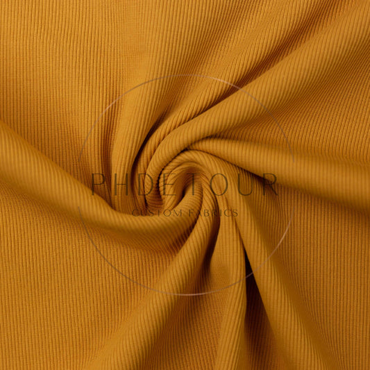 Wholesale European 2x1 Sweatshirt Ribbing - 313 - Mac and Cheese