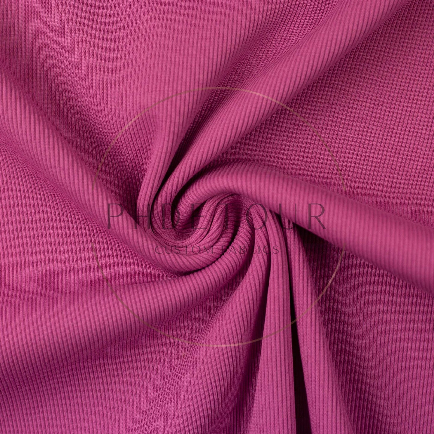 933 - Berry - European 2x1 Sweatshirt Ribbing