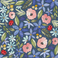 PREORDER - Watercolor Ladybug Floral on Cadet - 3176 - Choose Your Base