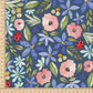 PREORDER - Watercolor Ladybug Floral on Cadet - 3176 - Choose Your Base