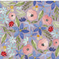 PREORDER - Watercolor Ladybug Floral on Grey Violet - 3181 - Choose Your Base