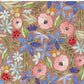 PREORDER - Watercolor Ladybug Floral on Handwoven Texture Terra Cotta - 3194 - Choose Your Base