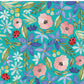 PREORDER - Watercolor Ladybug Floral on Teal - 3208 - Choose Your Base