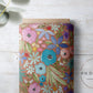 PREORDER - Watercolor Rainbow Floral on Blush - 3243 - Choose Your Base