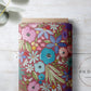 PREORDER - Watercolor Rainbow Floral on Mauve - 3261 - Choose Your Base