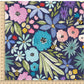 PREORDER - Watercolor Rainbow Floral on Navy - 3263 - Choose Your Base