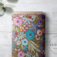 PREORDER - Watercolor Rainbow Floral on Taupe - 3270 - Choose Your Base