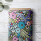 PREORDER - Watercolor Rainbow Floral on Watercolor Slate - 3278 - Choose Your Base