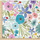 PREORDER - Watercolor Rainbow Floral on White - 3280 - Choose Your Base