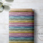 PREORDER - Watercolor Rainbow Narrow Stripes on Black - 3281 - Choose Your Base