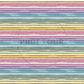 PREORDER - Watercolor Rainbow Narrow Stripes on Charcoal - 3283 - Choose Your Base