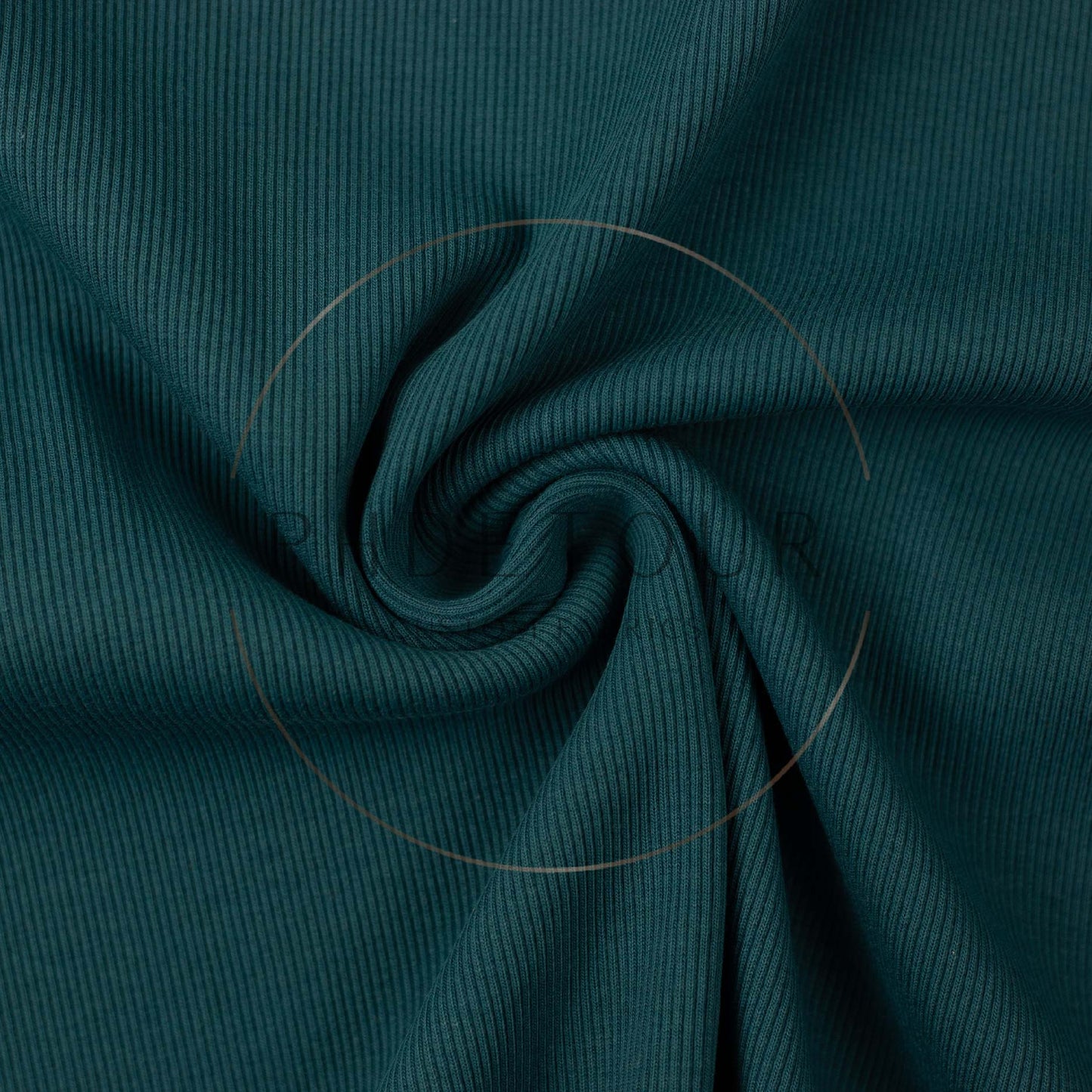 Wholesale European 2x1 Sweatshirt Ribbing - 748 - Dark Teal