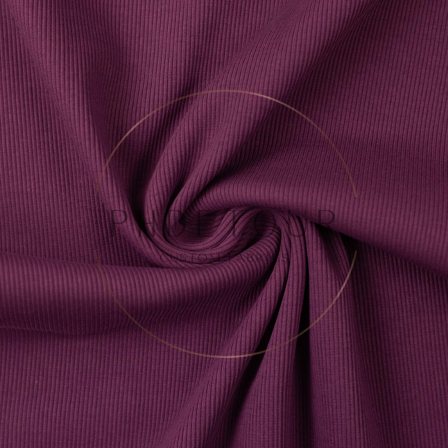 Wholesale European 2x1 Sweatshirt Ribbing - 643 - Orchid