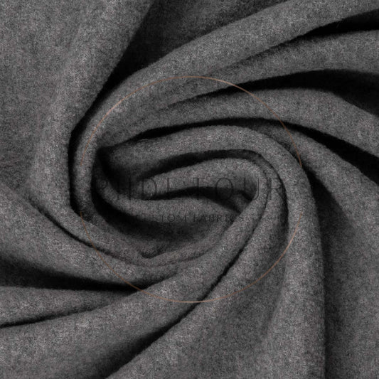 Charcoal Boiled Wool Fabric by Telio – Nature's Fabrics