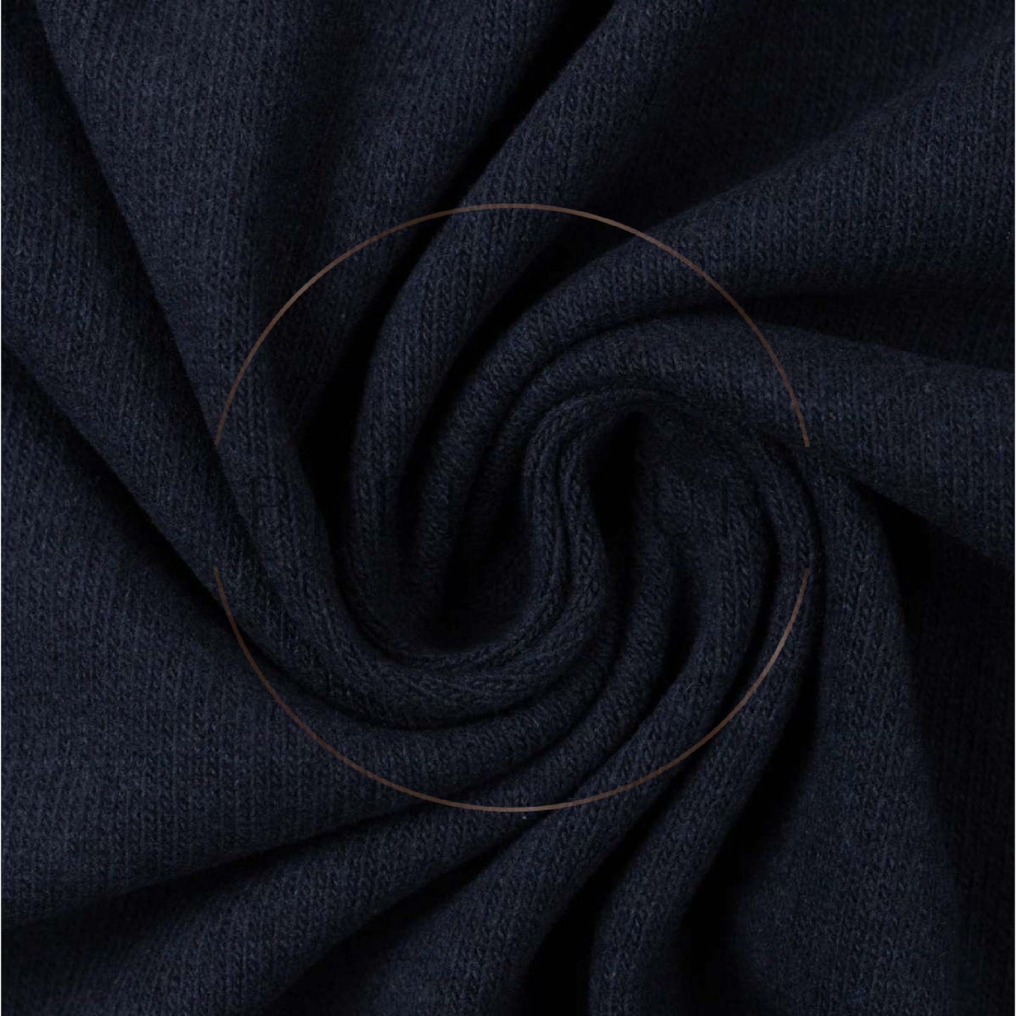 1597 - Dark Blue - European Italian Sweater Knit