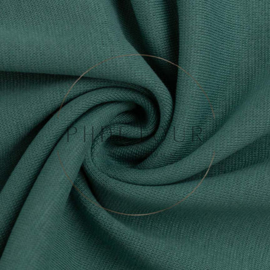 266 - Emerald - European 1x1 Flat Ribbing