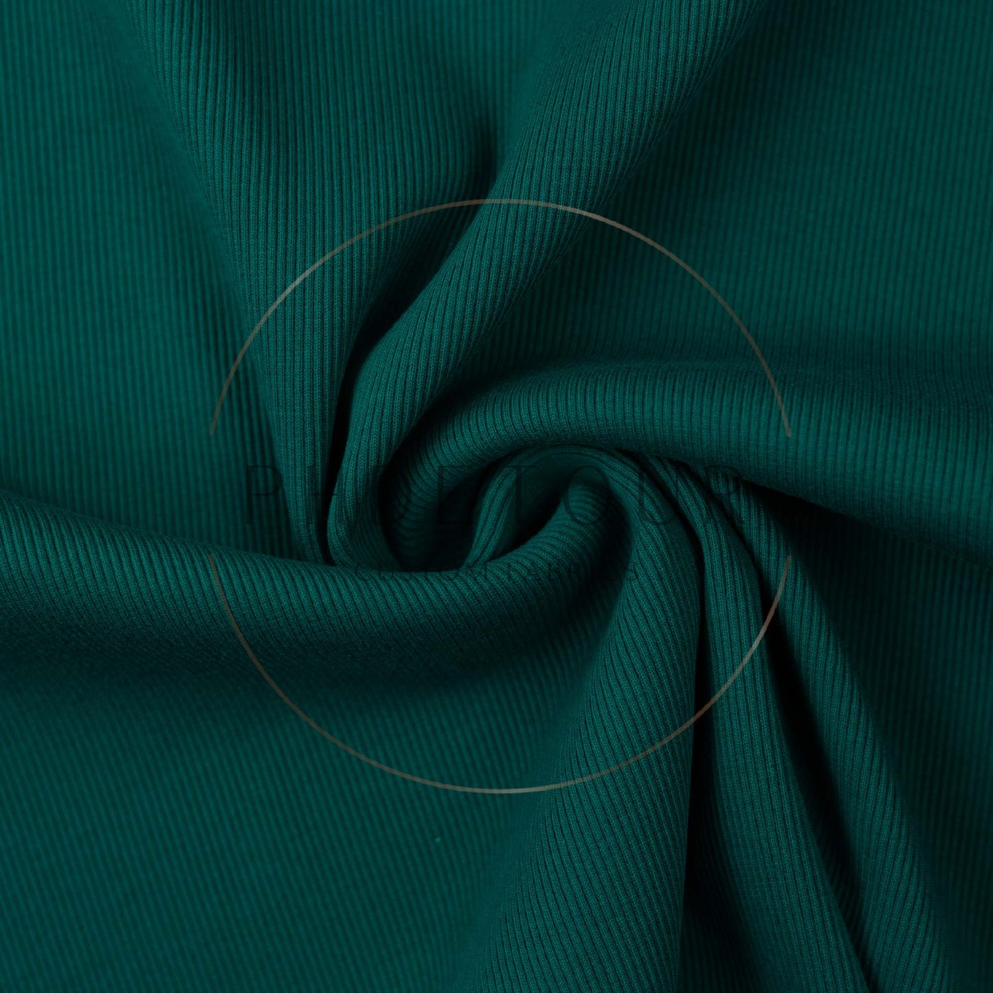 Wholesale European 2x1 Sweatshirt Ribbing - 750 - Peacock