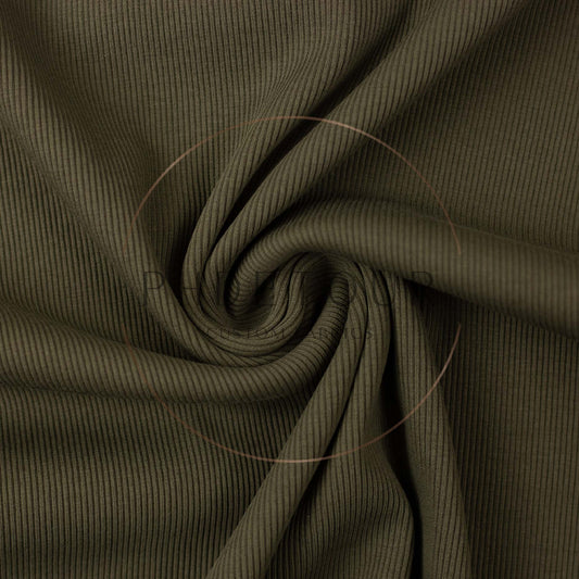 Wholesale European 2x1 Sweatshirt Ribbing - 764 - Dark Olive Drab