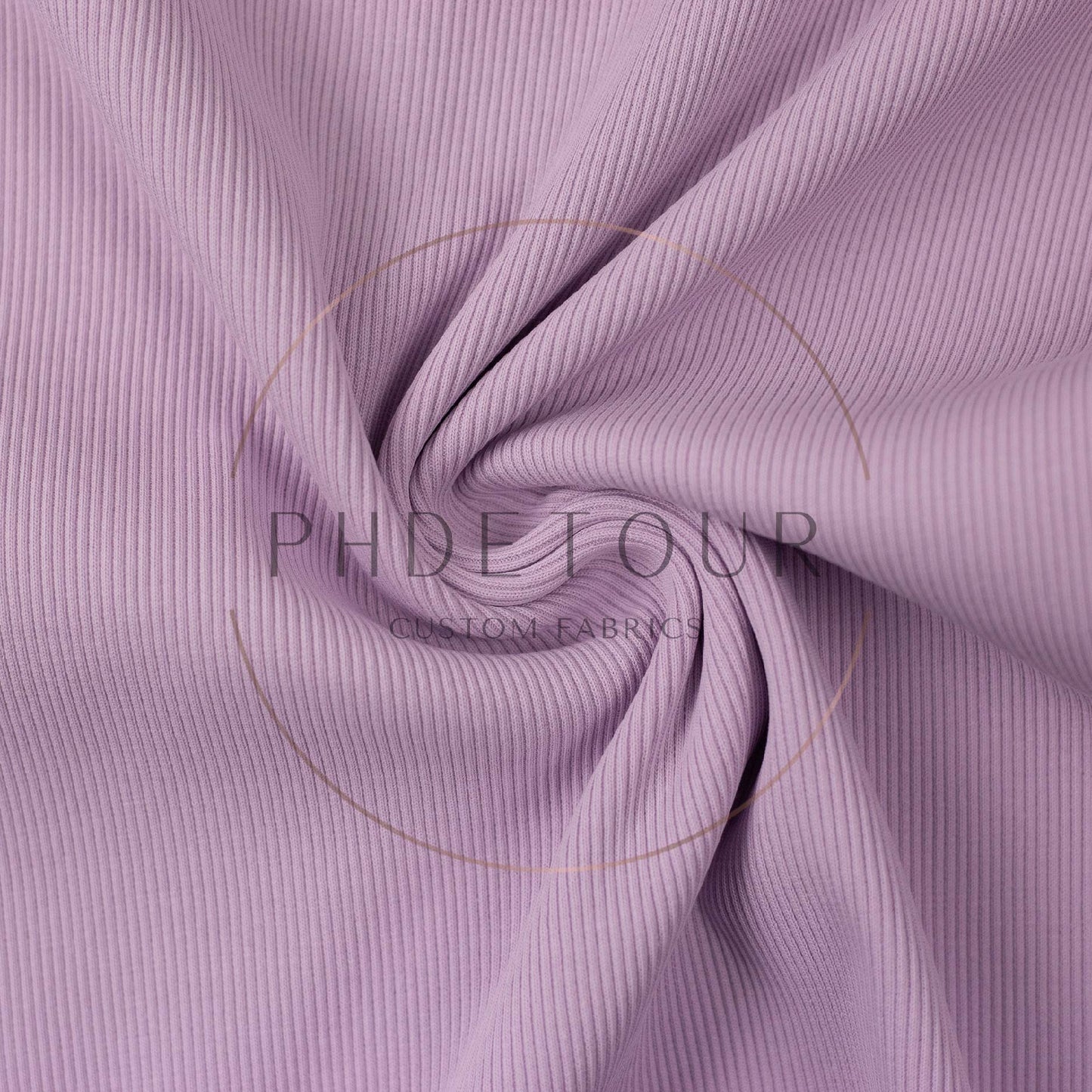 European Ribbed Jersey - 641 - Pale Lavender